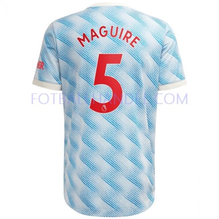 Herre Fotballdrakter Manchester United Harry Maguire 5 Borte 2021-22 Kortermet